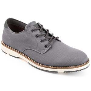 Thomas & Vine Mens Perkins Tru Comfort Foam Lace-up Round Toe Grey Derby 8 M